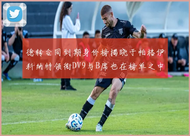 德转合同到期身价榜揭晓于帕格伊科纳特领衔DV9与B席也在榜单之中